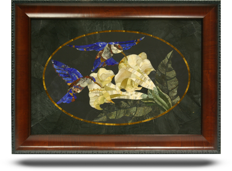 Флорентийская мозаика «Колибри»